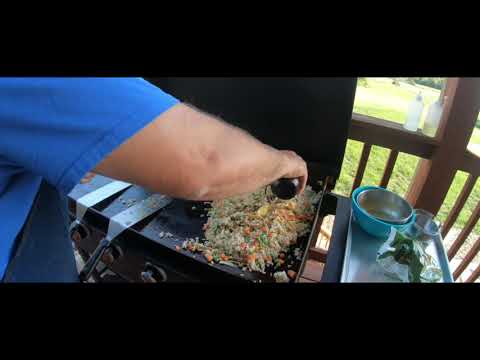 Blackstone Philippine Fried Rice, Teriyaki Chicken,...