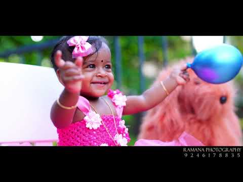 Ashvika s Cake Smash / Baby Girl /Pre Birthday Shoot  / Telugu Vidio /2023/Ramana Photography