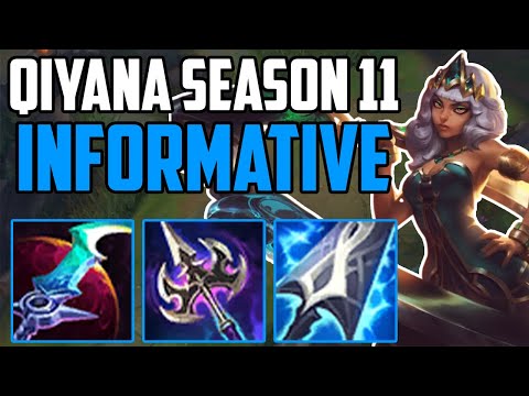 BEST Qiyana NA Informative Gameplay (MUST WATCH IF YOU WANT TO IMPROVE)