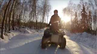 preview picture of video 'ATV Quad ride, Gopro Hero2 @ Toosikannu 03-03-2012, 720p HD'
