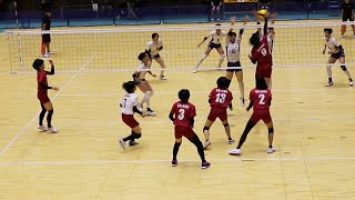 【2025近畿大会・準々決勝】金蘭会 vs 親和女子　第１セット＜女子バレーボール＞