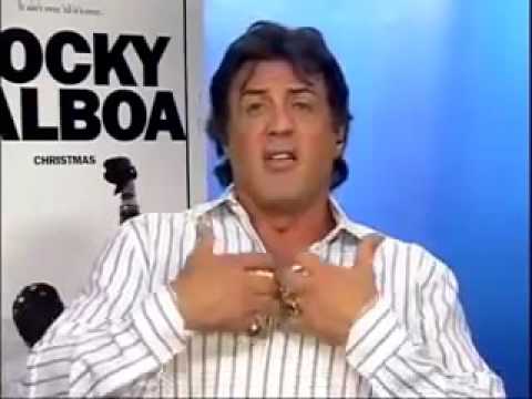 Sylvester Stallone accepts Jesus Christ