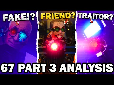 UPGRADED TITAN TV MAN IS BACK ?! - Episode 67 Part 3 SKIBIDI TOILET ALL Easter Egg Analysis Theory