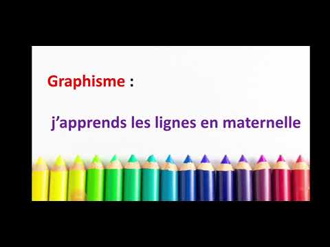 Graphisme: les lignes en maternelle ❤