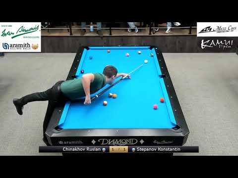 Konstantin Stepanov - Ruslan Chinakhov. Russian Cup 8-ball. Final. Race to 7