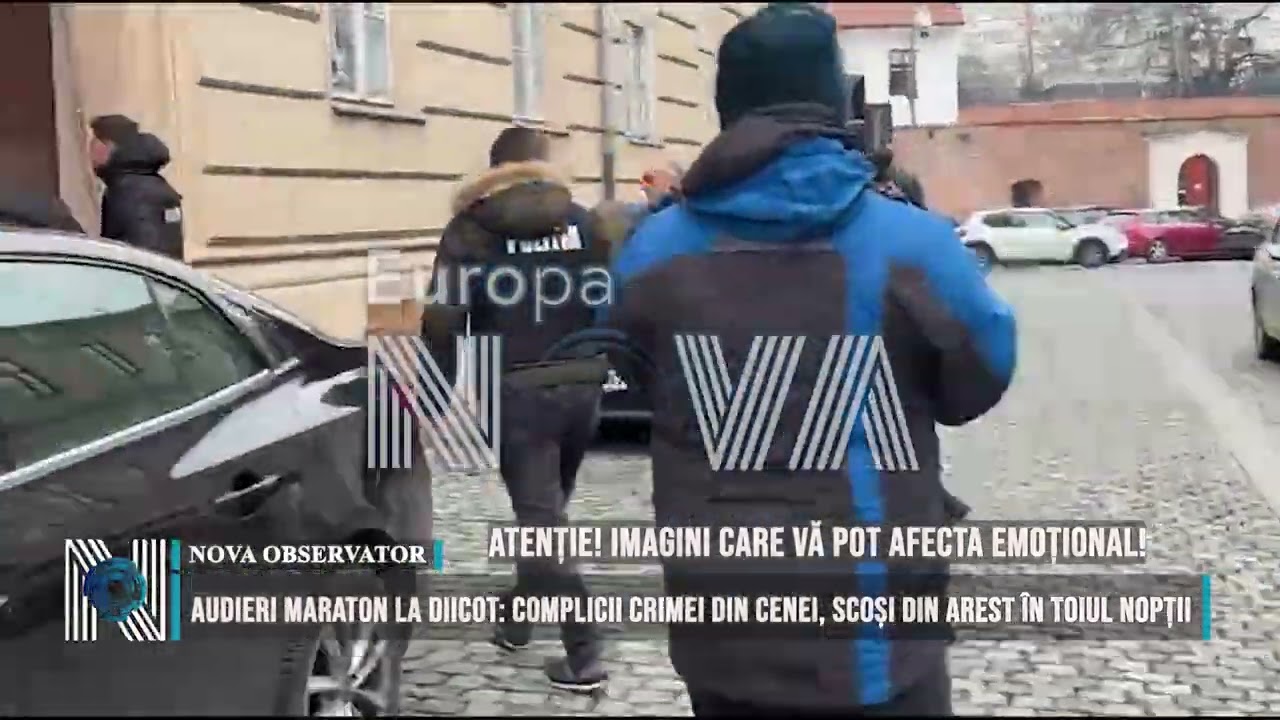CRIMA DIN CENEI: Agresorii, audiați la DIICOT în dosarul drogurilor