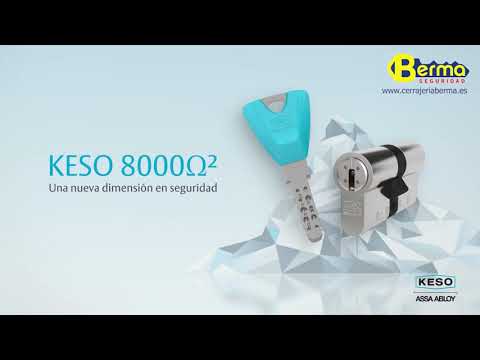 Descubre el KESO 8000Ω2: El Cilindro de Perfil Europeo Más Seguro en Berma Seguridad