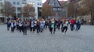 Flashmob der Mediziner Uni Jena 2015