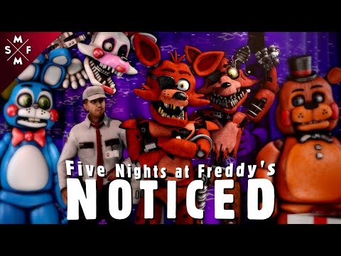 FNaF NOTICED | SFM Song Animation