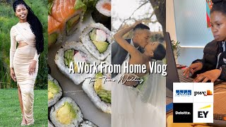 A Day In The Life Of An Accountant - Work From Home Edition & The Troms Wedding | Corporate Life