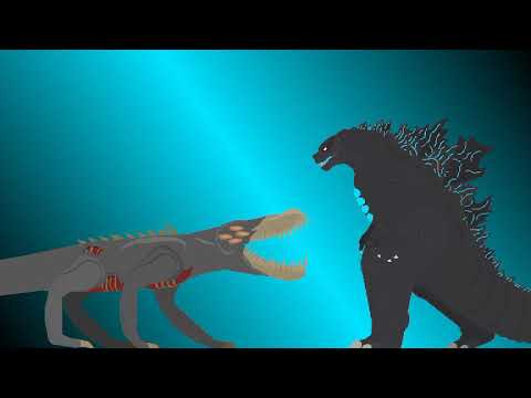 Godzilla (Legendary) vs Scp 682 #ColusCompetition 2nd Entry