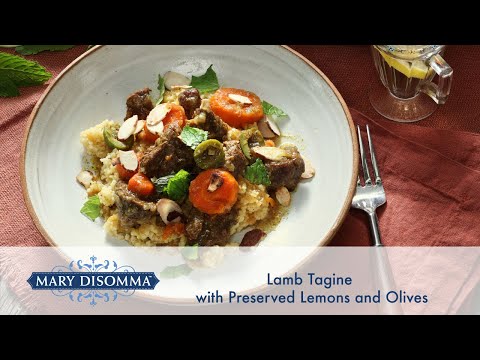 Lamb Tagine Recipe with Preserved Lemons and Olives | Mary DiSomma
