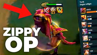 MA COMPO POUR RENDRE ZIPPY SUPER FORT