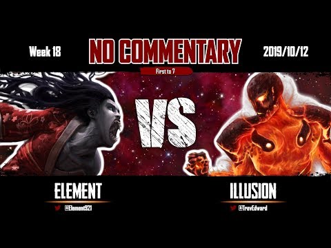 [NO COMMENTARY] Devil's Landing Week 18 - Element (Hisako) vs Illusion (Cinder)