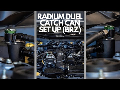 Radium Duel Catch Can Install: BRZ