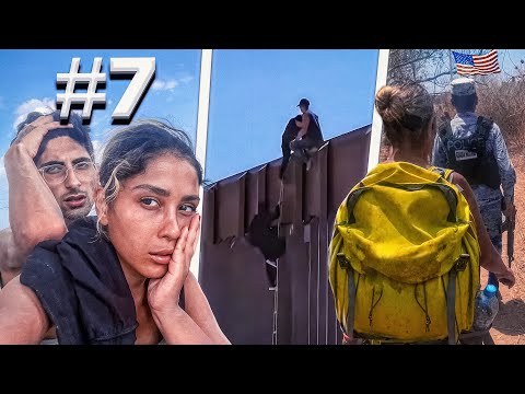 دیوار و مرز آمریکا، پایان سفر مرگبار #7 ❌Deadly Road To USA🇺🇸