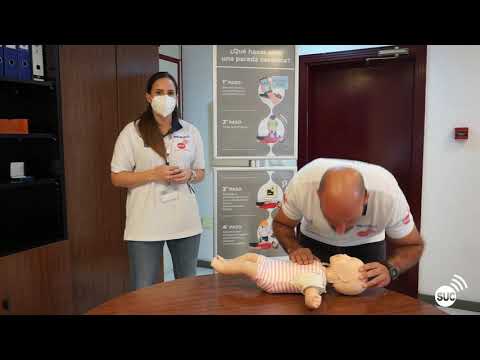 El SUC nos enseña cómo actuar ante una parada cardiorrespiratoria en un menor de un año