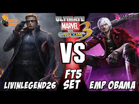 UMVC3 FT5 Set -  livinlegend26 VS EMP Obama