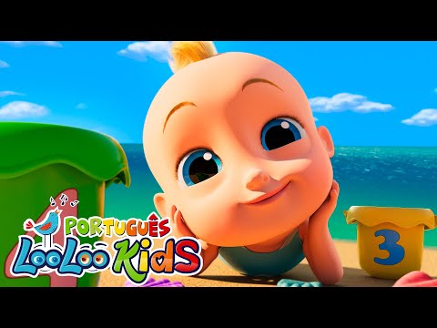 Aventura na Praia do Johny: Aprendendo a Contar com a Família! - LooLoo Kids Português