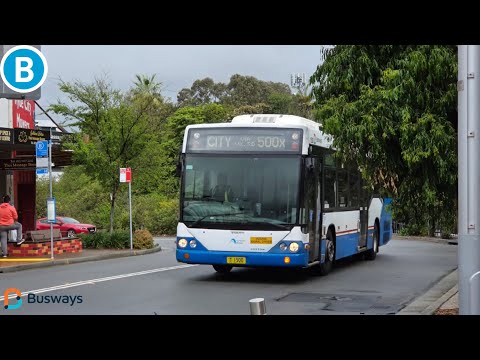 Busways North West Ryde m/o 1500 Volvo B12BLE Euro 3 Custom Coaches CB60 bus ride