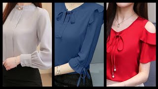 most trending 2020 daily work wear women blouses/tunic tops dresses ideas to wear with jeans