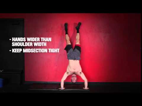 Hand stand pushup