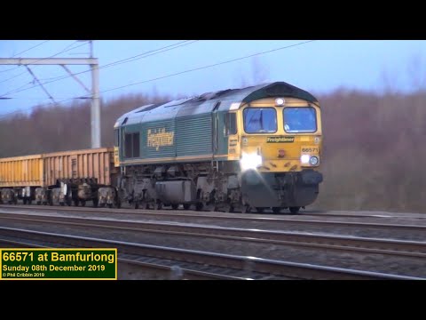 66571 Passes Bamfurlong - 08th December 2019