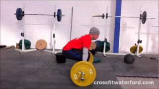 preview picture of video 'CrossFit Waterford 50kg Snatch'