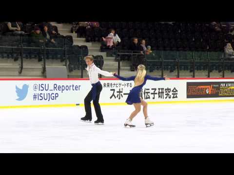 ISU 2014 Jr Grand Prix Tallinn Free Dance Mackenzie BENT / Garrett MACKEEN CAN