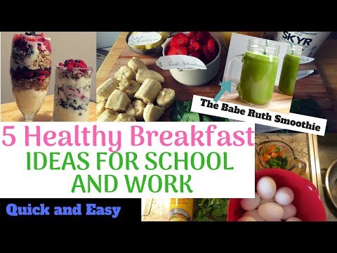 Healthy Breakfast Ideas for Work and School | Felicia Crowe93