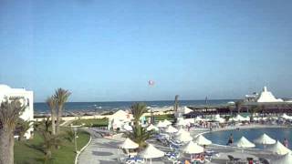 preview picture of video 'HOTEL VINCCI HELIOS BEACH **** DJERBA / VUE CHAMBRE 325 MENZEL JUILLET 2011'