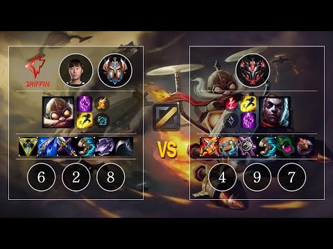 GRF jjun Corki vs Ekko Mid - KR Challenger Patch 10.10