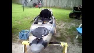 preview picture of video 'fishing kayak setup'