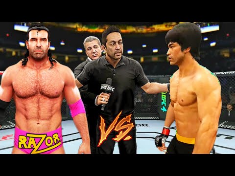 Bruce Lee vs. Razor Ramon - EA Sports UFC 4