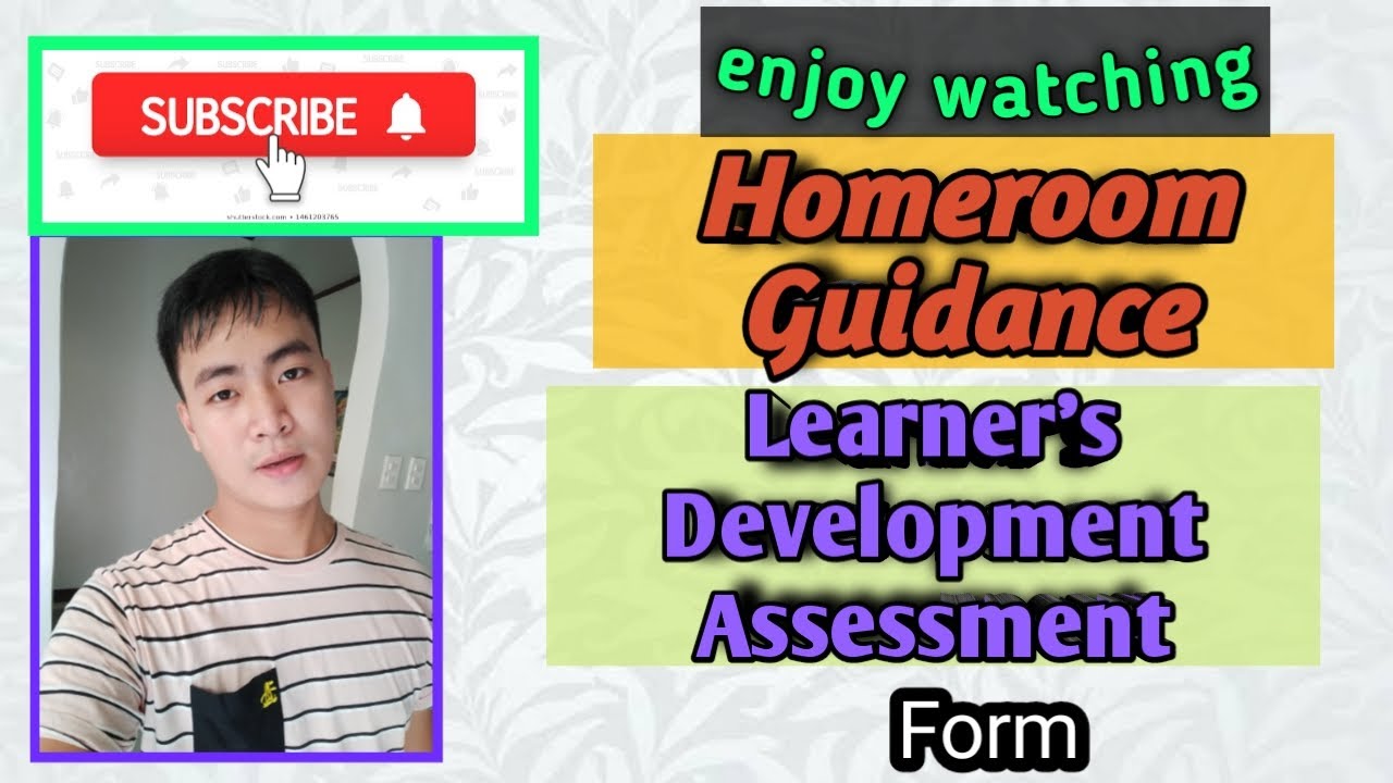 Homeroom Guidance Learner's Dev't Assessment