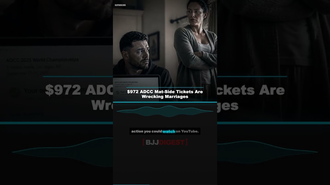 $972 ADCC Mat-Side Tickets Are Wrecking Marriages #Shorts