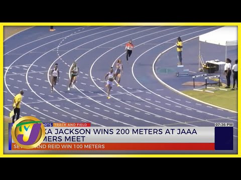 Shericka Jackson Wins 200m at JAAA All Comers Meet