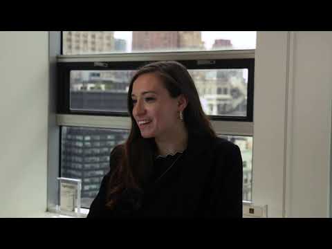 “It is a really good atmosphere to work – It is a really fun experience but also sometimes challenging. Everyday is its new challenge and you do really have to learn how to work with that” -Alison, Paralegal testimonial video thumbnail