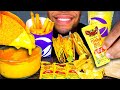 ASMR TACO BELL NACHO CHEESY FRIES CINNAMON TWIST MUKBANG FAST FOOD SAVAGE EATING NO TALKING JERRY