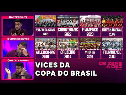 QUAL FOI MELHOR VICE-CAMPEÃO DE UMA COPA DO BRASIL NO SÉCULO? | DE ZERO A DEZ