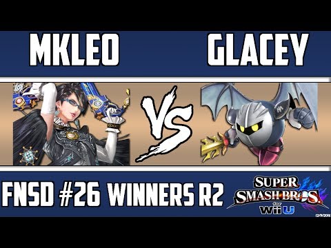 FNSD 26 - MKLeo (Bayonetta) vs Glacey (Meta Knight) [Winners R2]