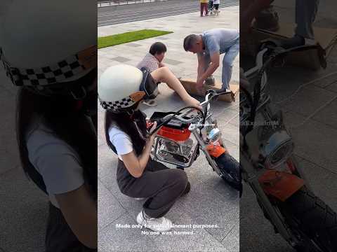 Wait— This Little Girl Built Her Dream Mini Motorcycle