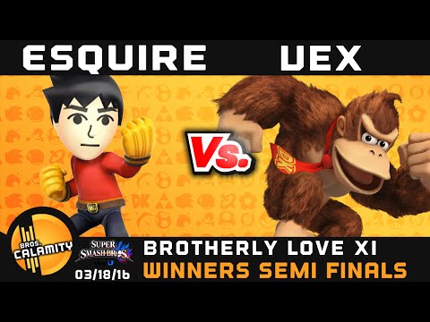 BLXI | CT Vex Kasrani (Brawler, DK) vs Esquire (Brawler) - Winners Semi Finals - Sm4sh Singles