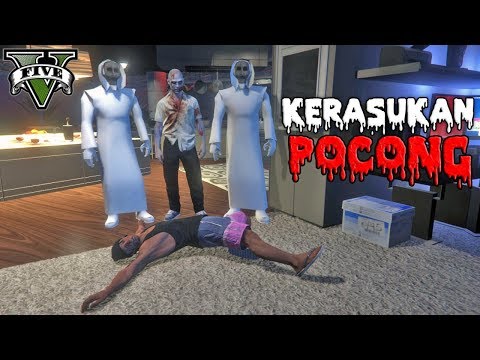 PREMAN TERKUAT KERASUKAN POCONG!! - GTA 5 YOUTUBER KOCAK PARODY