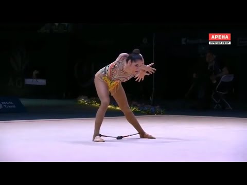 2019.04.28 Баку - Alexandra Agiurgiuculese 2001 🇮🇹ITA - Булавы 19,050 - World Cup Baku 2019