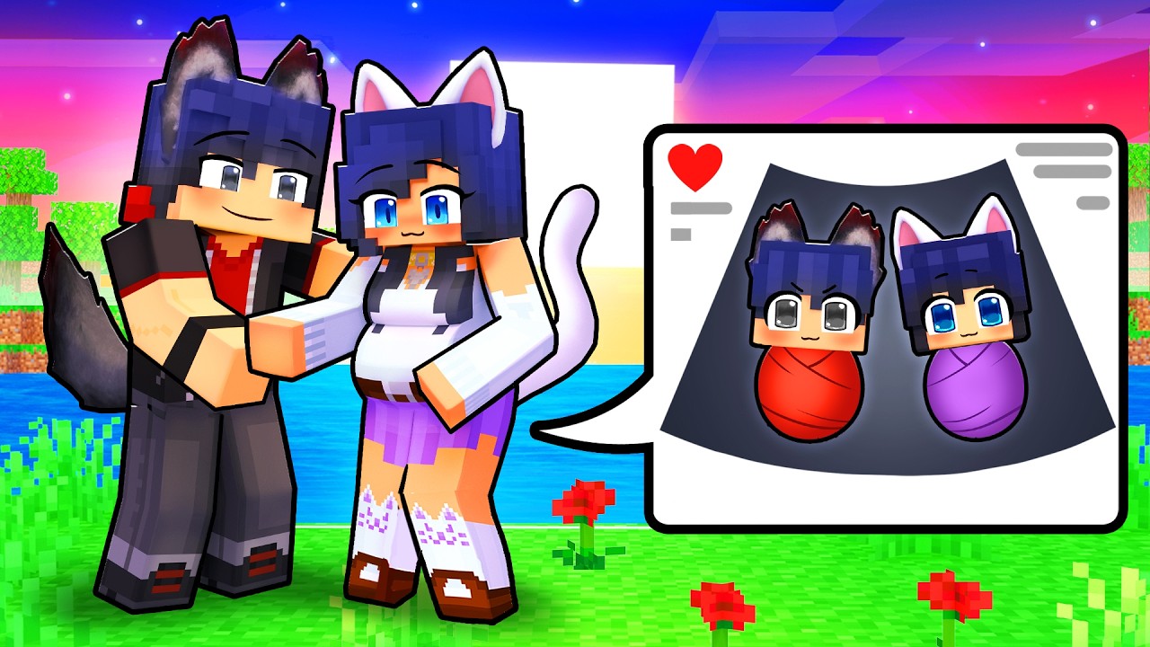 PREGNANT with CAT DOG Babies in Minecraft!