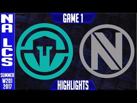Immortals vs Team Envy Game 1 Highlights NA LCS Week 2 Day 1 Summer Split 2017 | IMT vs NV G1