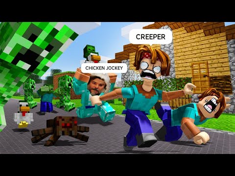 A MINECRAFT MOVIE (ROBLOX Brookhaven 🏡RP UPDATE - FUNNY MOMENTS)