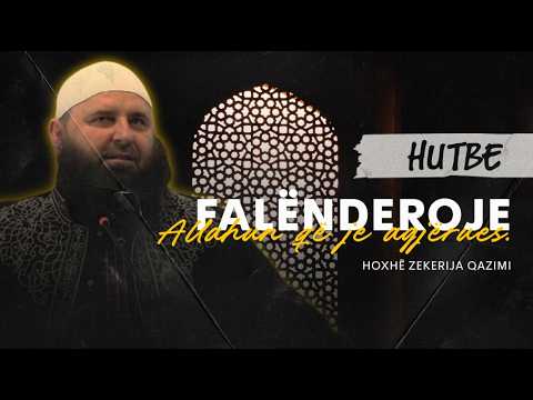 Falënderoje Allahun që je agjërues. - Hoxhë Zekerija Qazimi