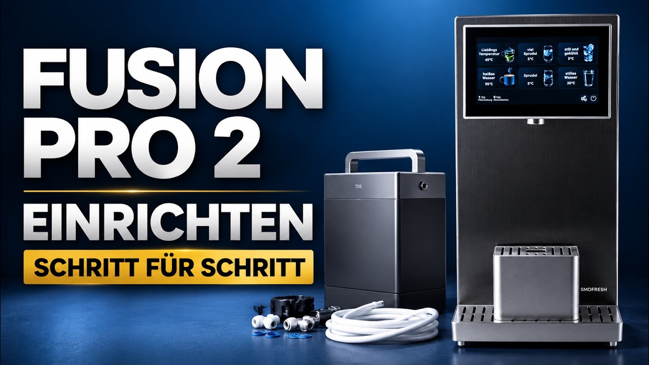 OsmoFresh Fusion Pro 2 Einrichtung: Schritt für Schritt zur ersten Nutzung - Benedikt Keck Longevity Video (13:22)